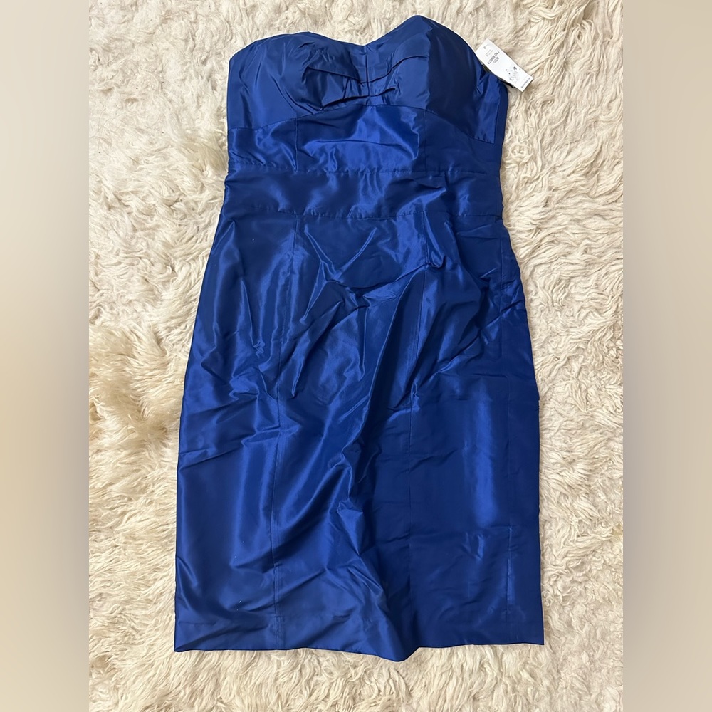 NWT Banana Republic Satin Strapless dress size 0